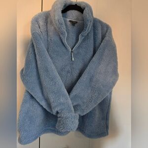 Eddie Bauer Light Blue plush Fleece